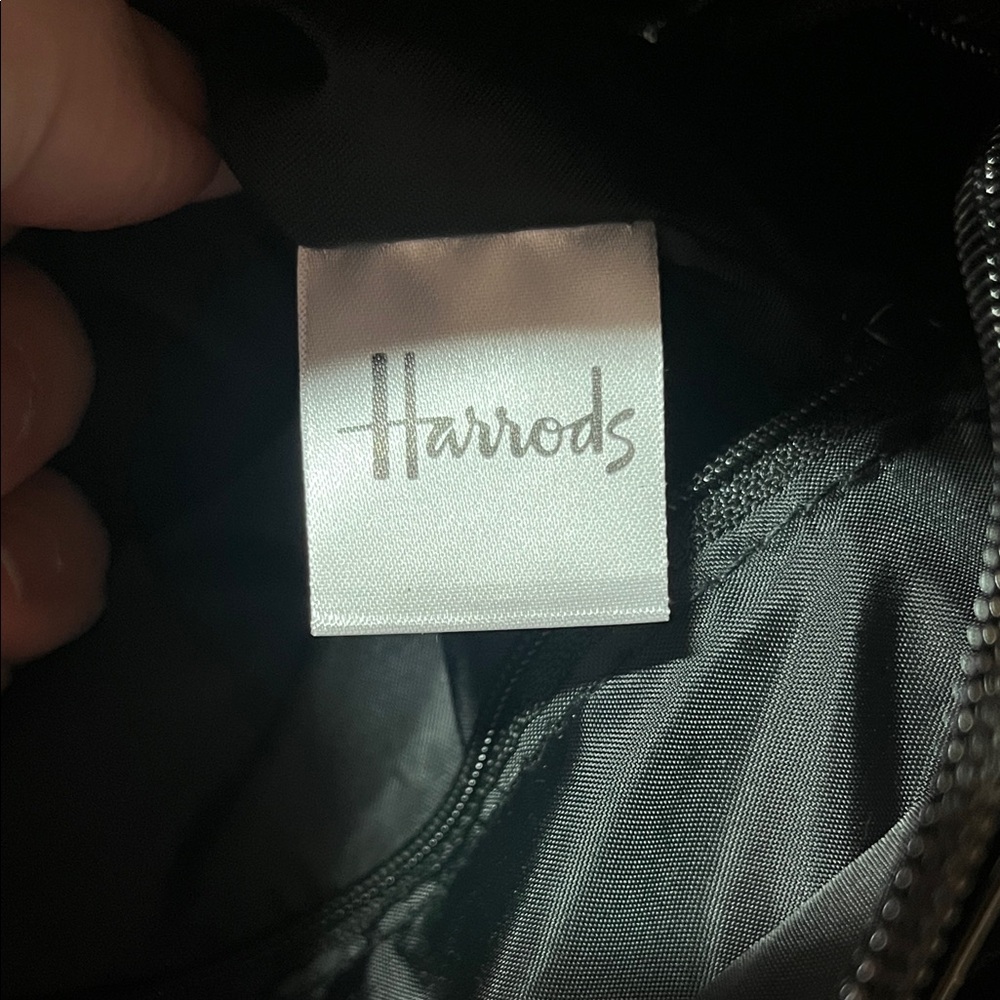 Harrods Medium London Landmarks Glitter Tote - Picture 2 of 7